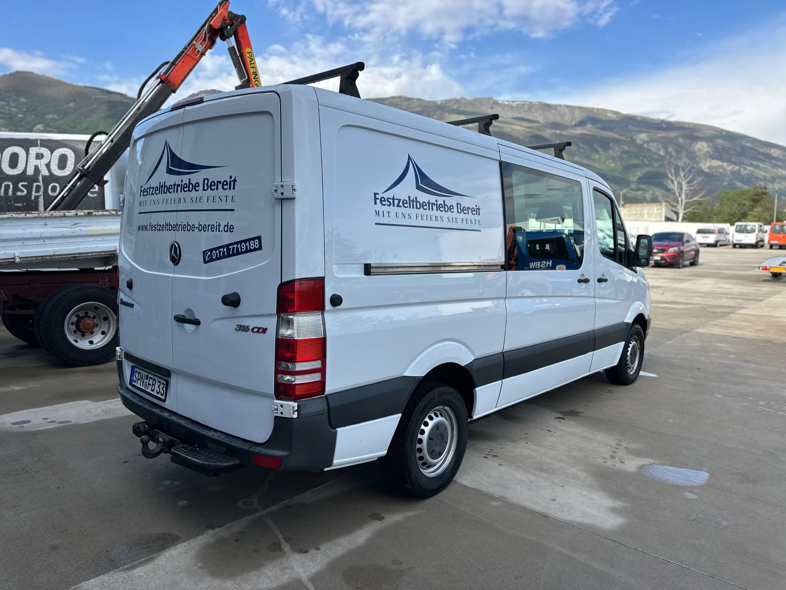 Mercedes-Benz Sprinter 316 6-МЕСТЕН!КЛИМА!ТОП! - изображение 6