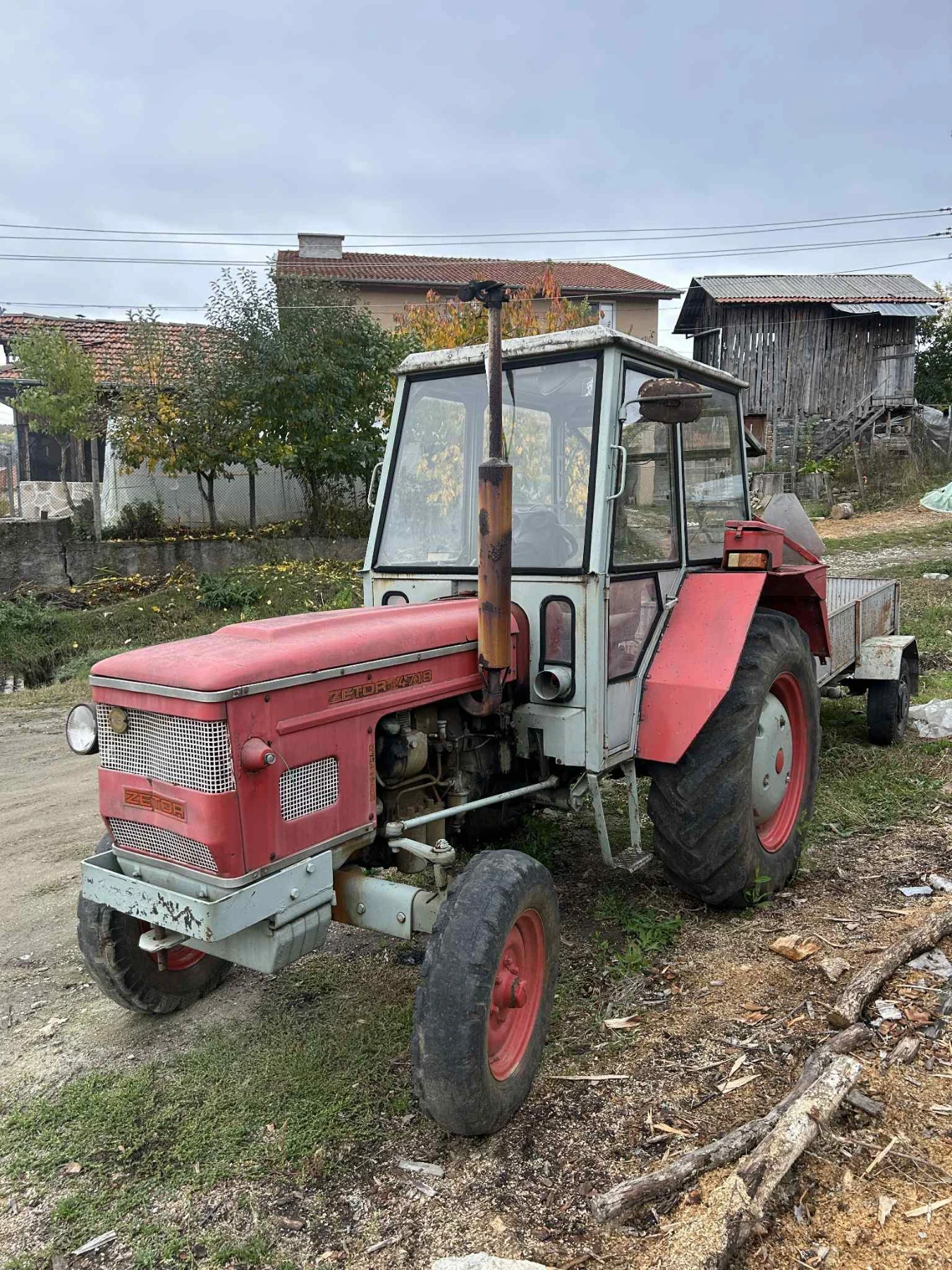 Трактор Zetor 4718, снимка 2 - Селскостопанска техника - 55386412