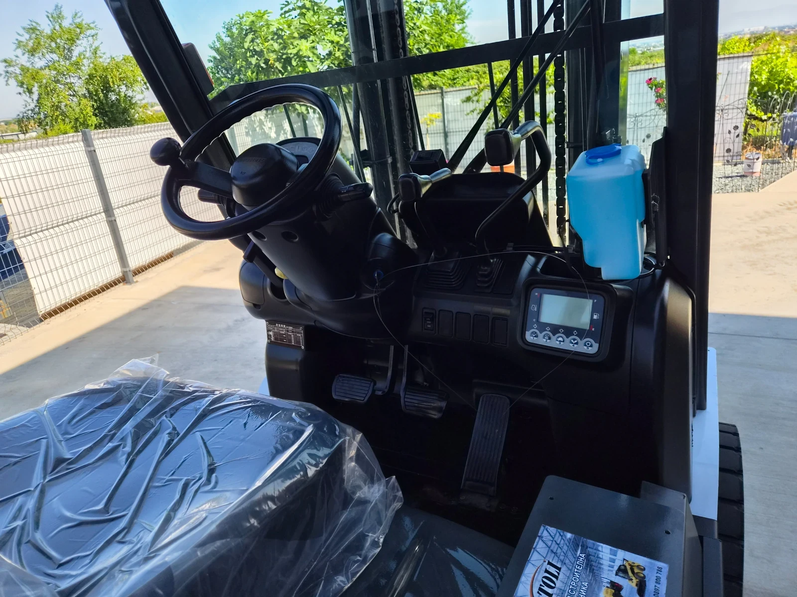 Мотокар Nissan UniCarriers / 3 тона / ИЗРАВНИТЕЛ / ГАЗ + БЕНЗИН , снимка 12 - Индустриална техника - 55197334