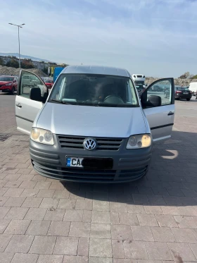 VW Caddy 1.6 Газ закупено от официален дилър VW България , снимка 1