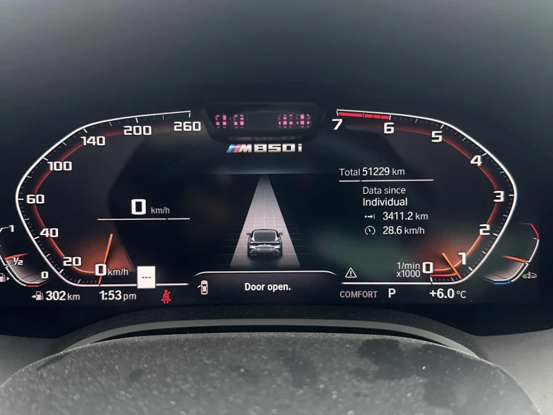 BMW 850 М850 xDrive* CARFAX* АВТОФИНАНСИРАНЕ* , снимка 7 - Автомобили и джипове - 53107036