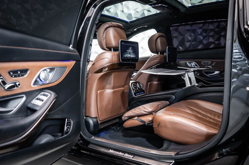Mercedes-Benz S 500 Maybach 4M * Multimedia* FirstCl* Headup* Burm, снимка 12 - Автомобили и джипове - 53123638