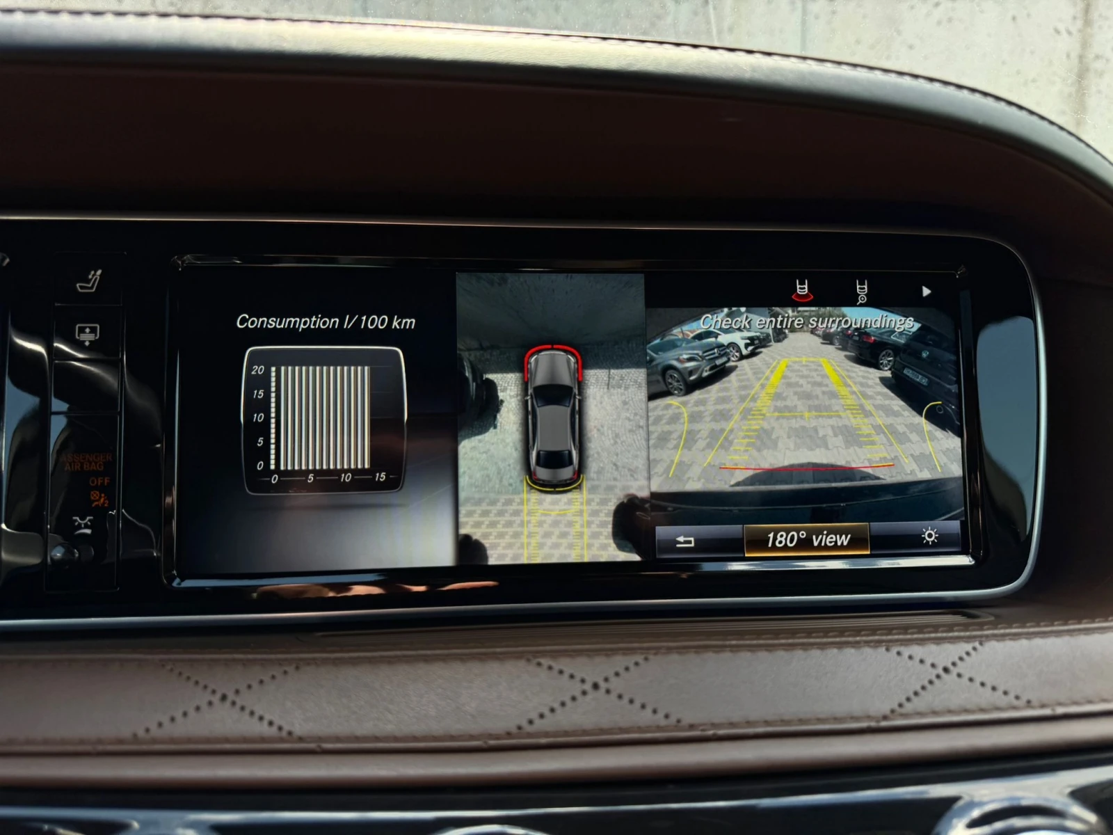 Mercedes-Benz S 500 4M/NAVI/PANO/2TV/MULTY/Full/Top Top!, снимка 17 - Автомобили и джипове - 54576631
