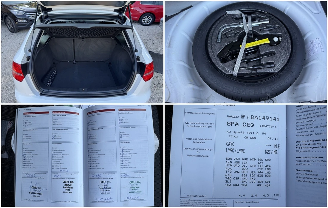Audi A3 АВТОМАТ-ОБСЛУЖЕНА, снимка 15 - Автомобили и джипове - 55001952