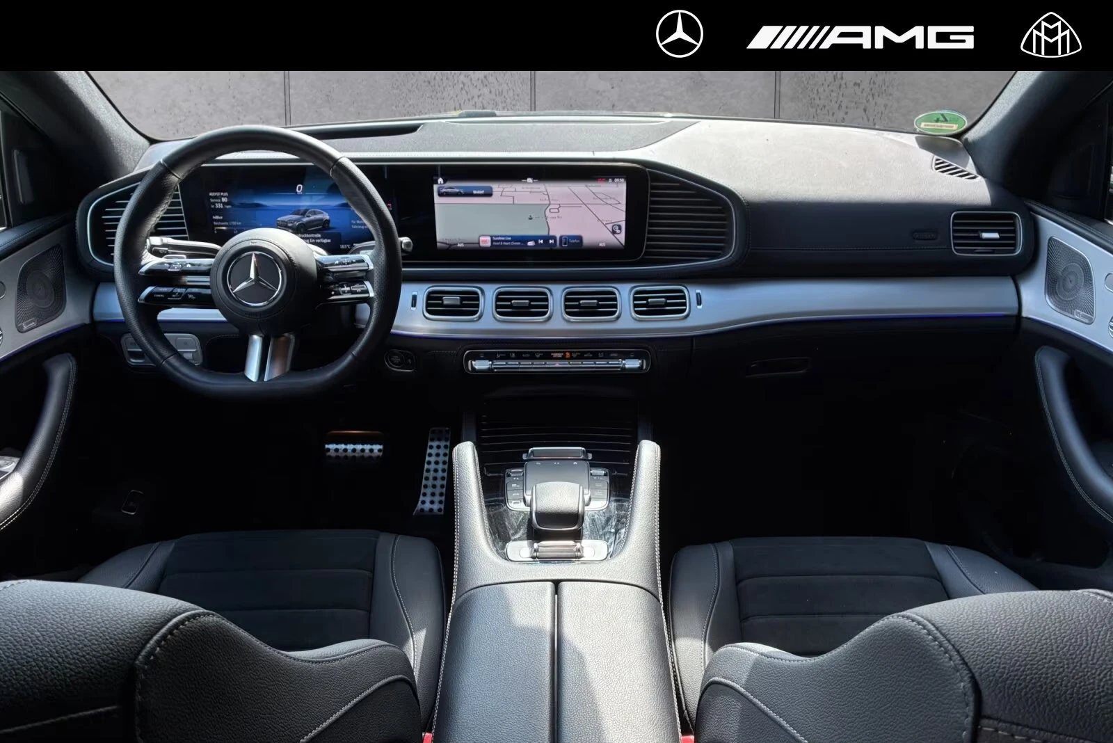 Mercedes-Benz GLE 450 d/COUPE/AMG/360/PANO/DISTR/BURM/834z, снимка 8 - Автомобили и джипове - 55799673