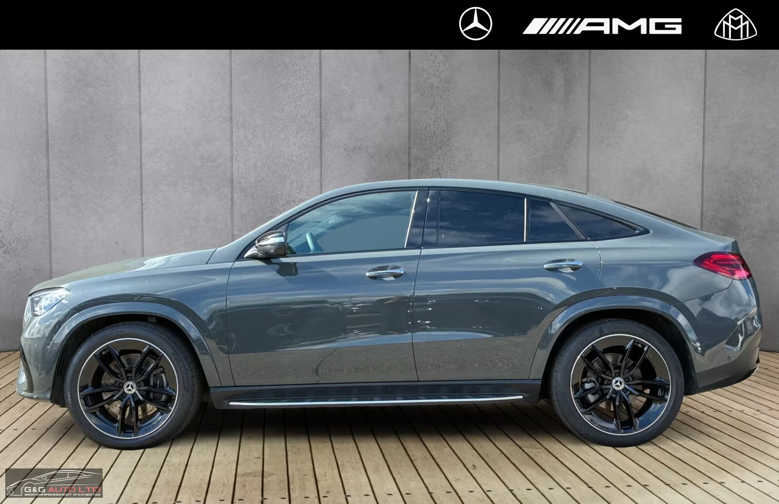 Mercedes-Benz GLE 450 d/COUPE/AMG/360/PANO/DISTR/BURM/834z, снимка 3 - Автомобили и джипове - 55799673