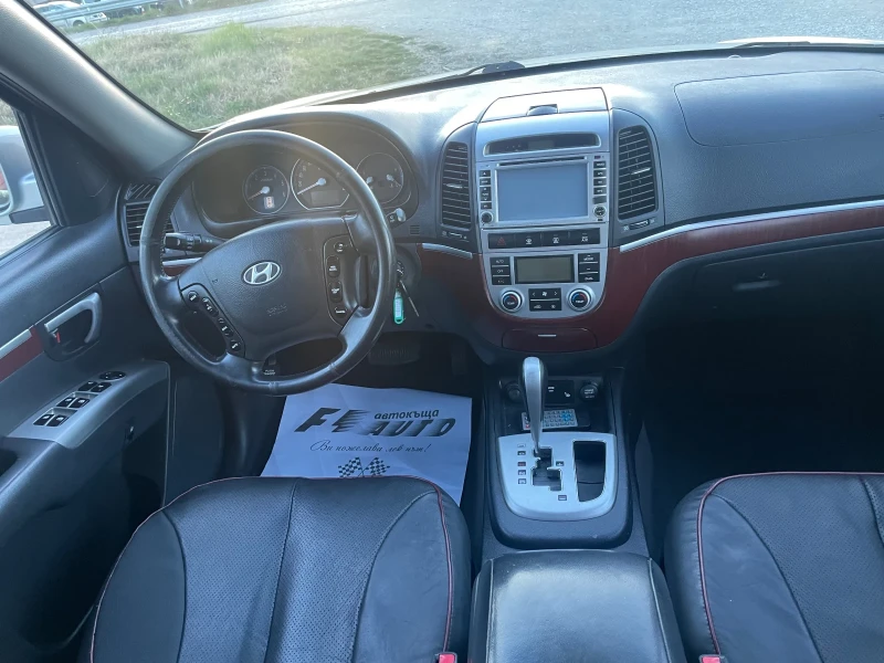 Hyundai Santa fe 2.2GRDI-NAVI-AVTOMAT-4x4-ITALIA, снимка 8 - Автомобили и джипове - 49592305