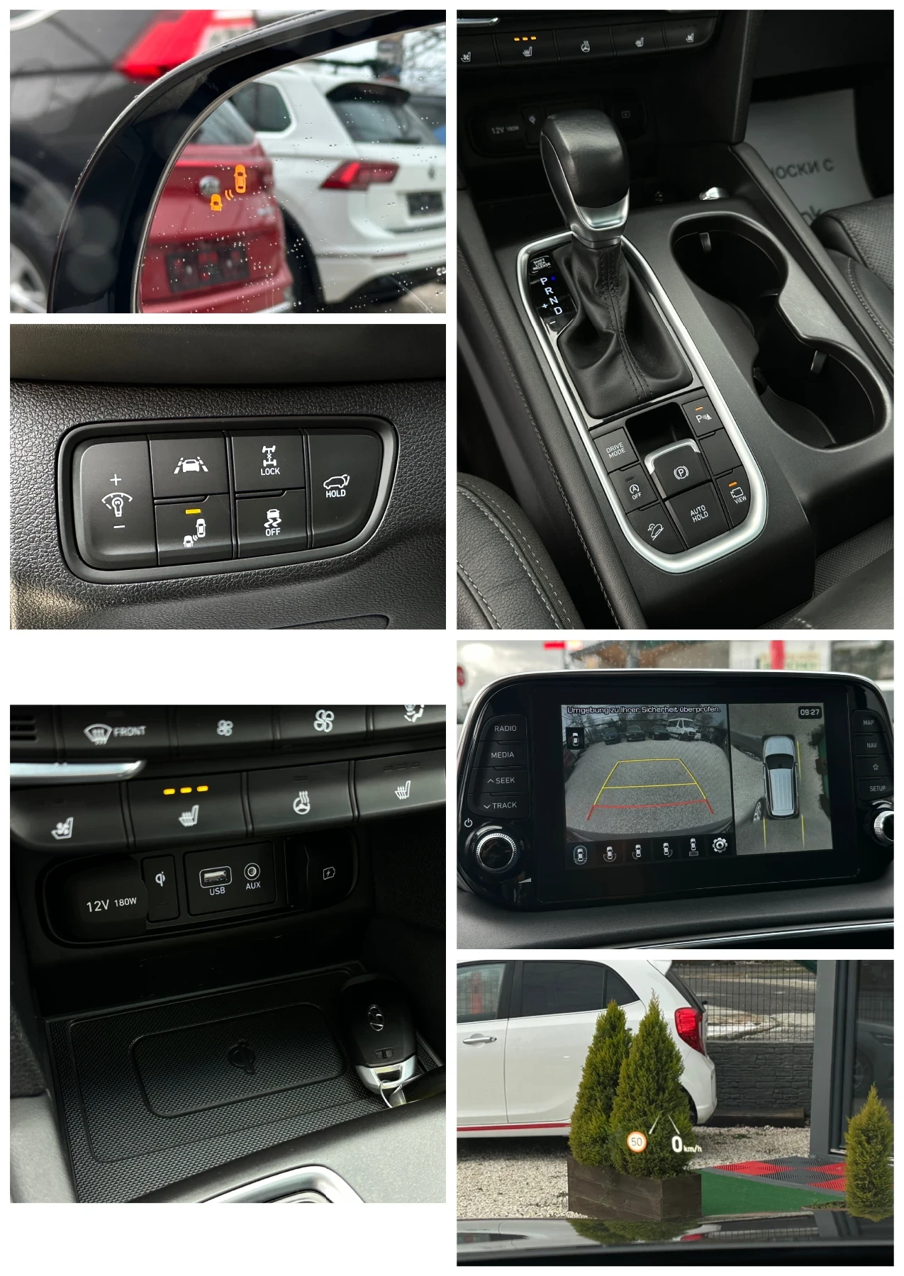 Hyundai Santa fe Premium* 4WD* 360-Камера* Панорама* Full Led* Head - изображение 10