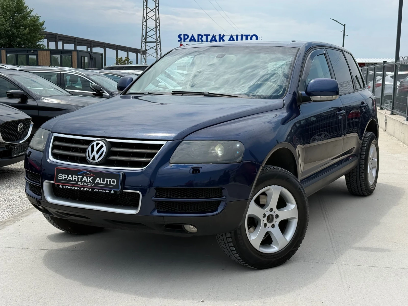 VW Touareg АВТОМАТИК* 2006г* 4Х4* КОЖА* 