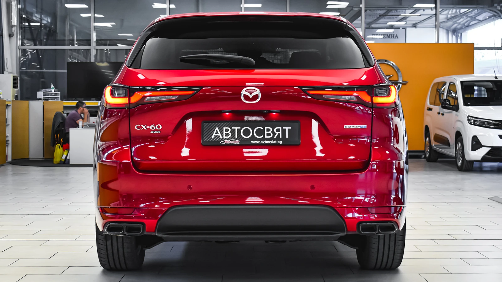 Mazda CX-60 2.5 e-SKYACTIV PHEV HOMURA 4x4 Automatic, снимка 3 - Автомобили и джипове - 56207699
