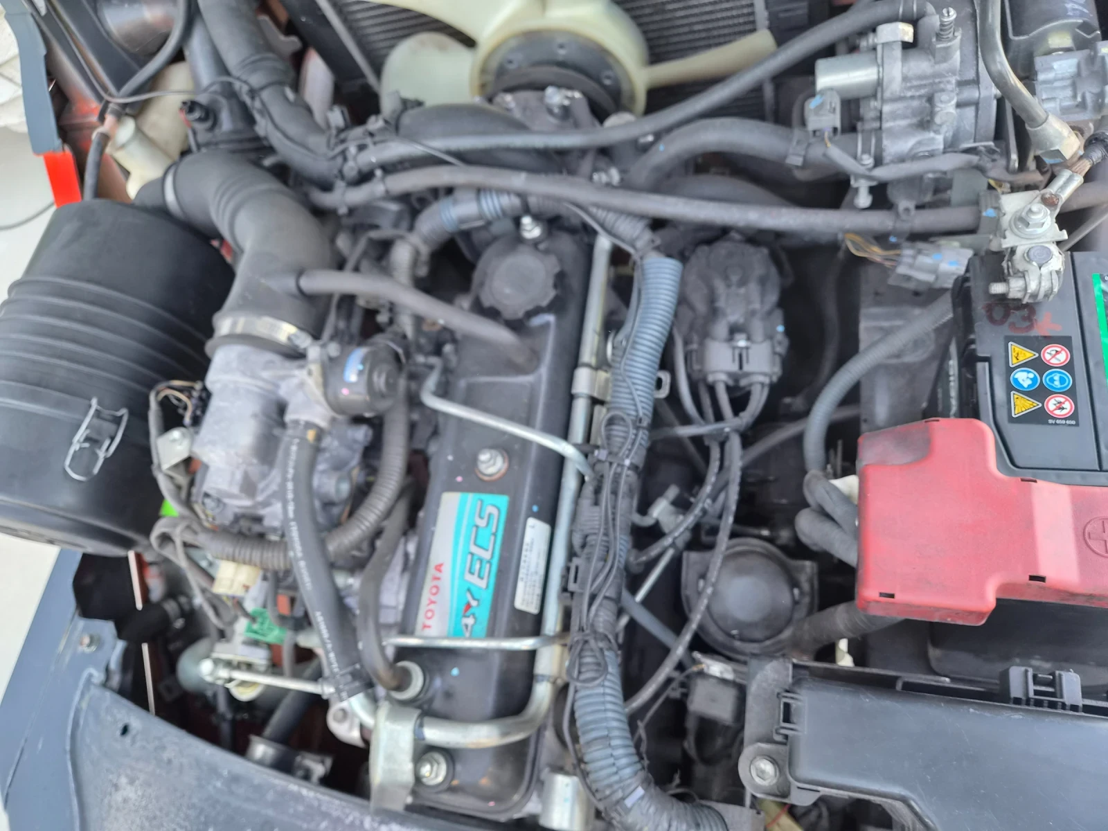 Мотокар Toyota  ПОСЛЕДЕН МОДЕЛ * ГАЗ+ БЕНЗИН * ПЕРФЕКТЕН !!!, снимка 15 - Индустриална техника - 53086140