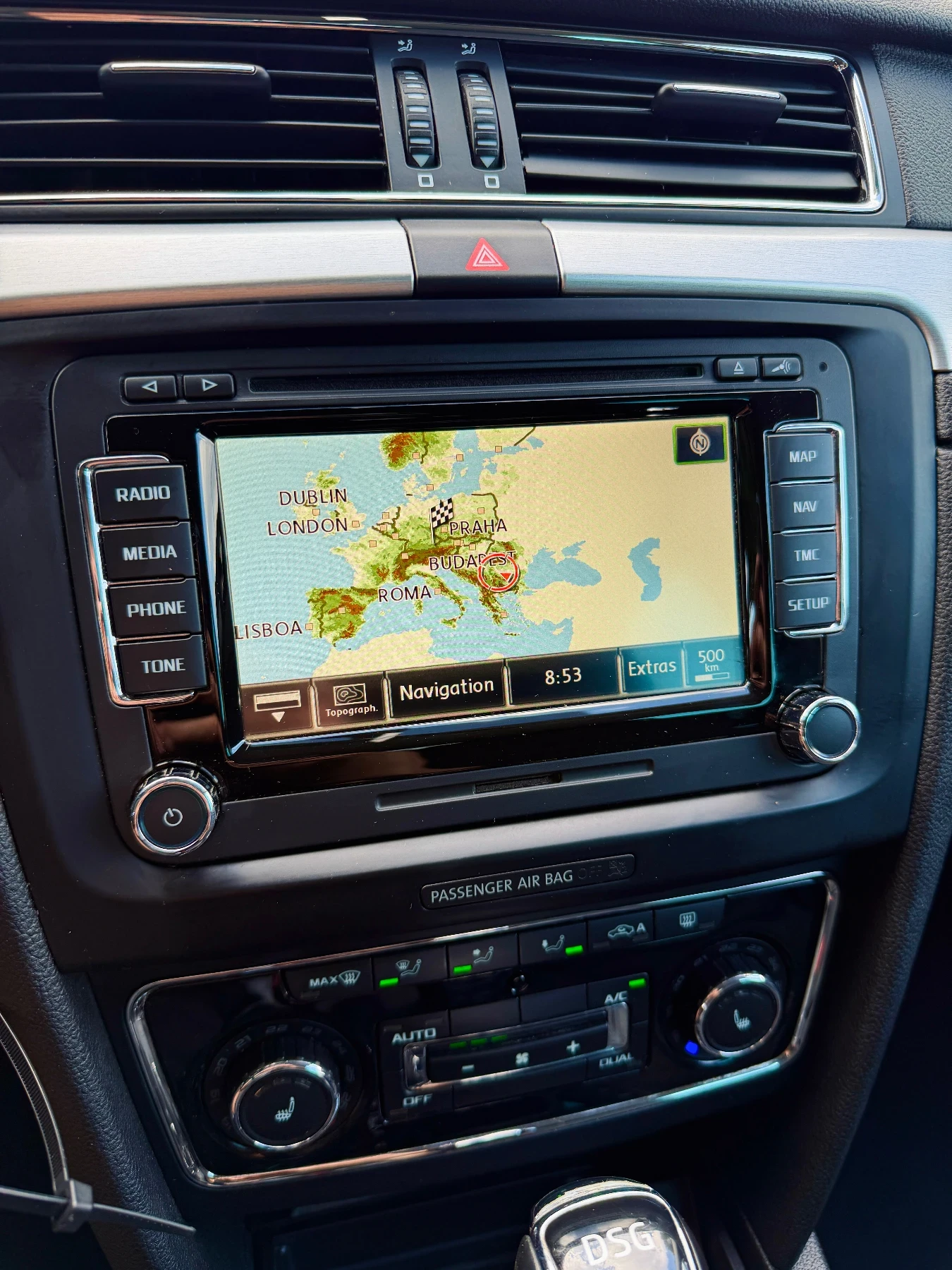 Skoda Superb 2.0TDI-DSG, снимка 8 - Автомобили и джипове - 55411425