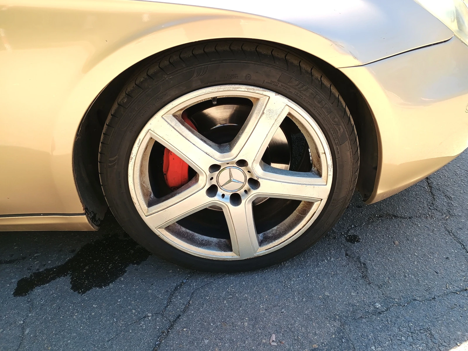 Mercedes-Benz CLS 350 Златен, снимка 6 - Автомобили и джипове - 56199213