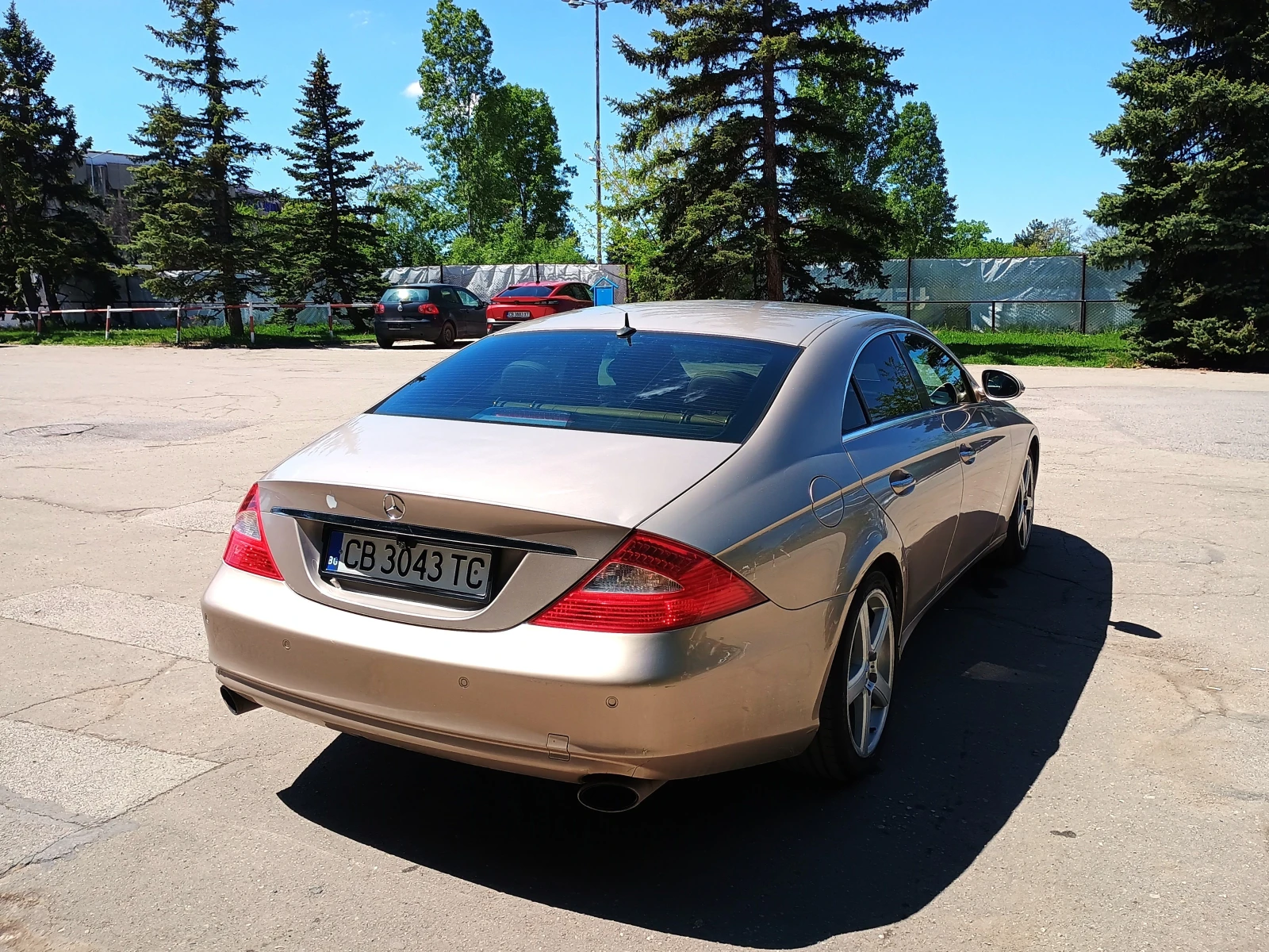 Mercedes-Benz CLS 350 Златен, снимка 3 - Автомобили и джипове - 56199213