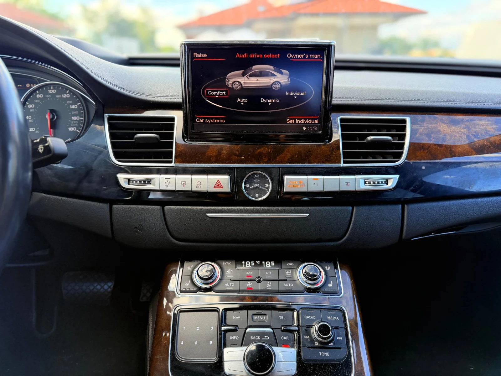 Audi A8 4.0T* Matrix* обдухване* 360* Bose, снимка 9 - Автомобили и джипове - 56564473