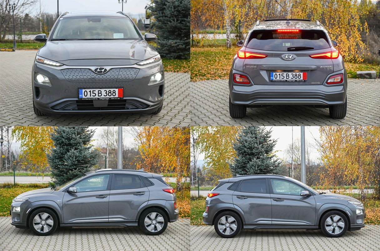 Hyundai Kona 64kw* Premium* Камера* 100%SOH* ТЕРМОПОМПА, снимка 4 - Автомобили и джипове - 54766768