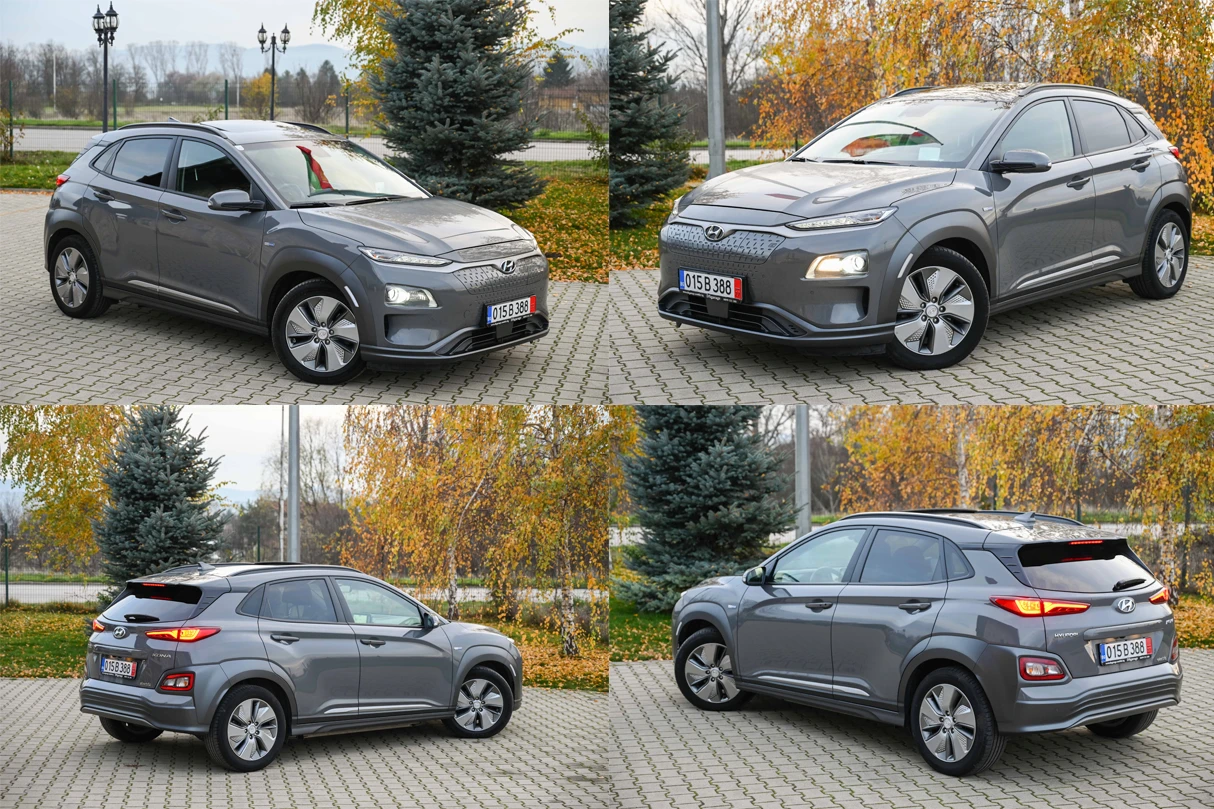 Hyundai Kona 64kw* Premium* Камера* 100%SOH* ТЕРМОПОМПА, снимка 5 - Автомобили и джипове - 54766768