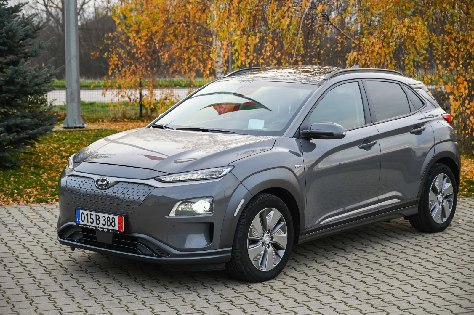 Hyundai Kona 64kw* Premium* Камера* 100%SOH* ТЕРМОПОМПА, снимка 3 - Автомобили и джипове - 54766768
