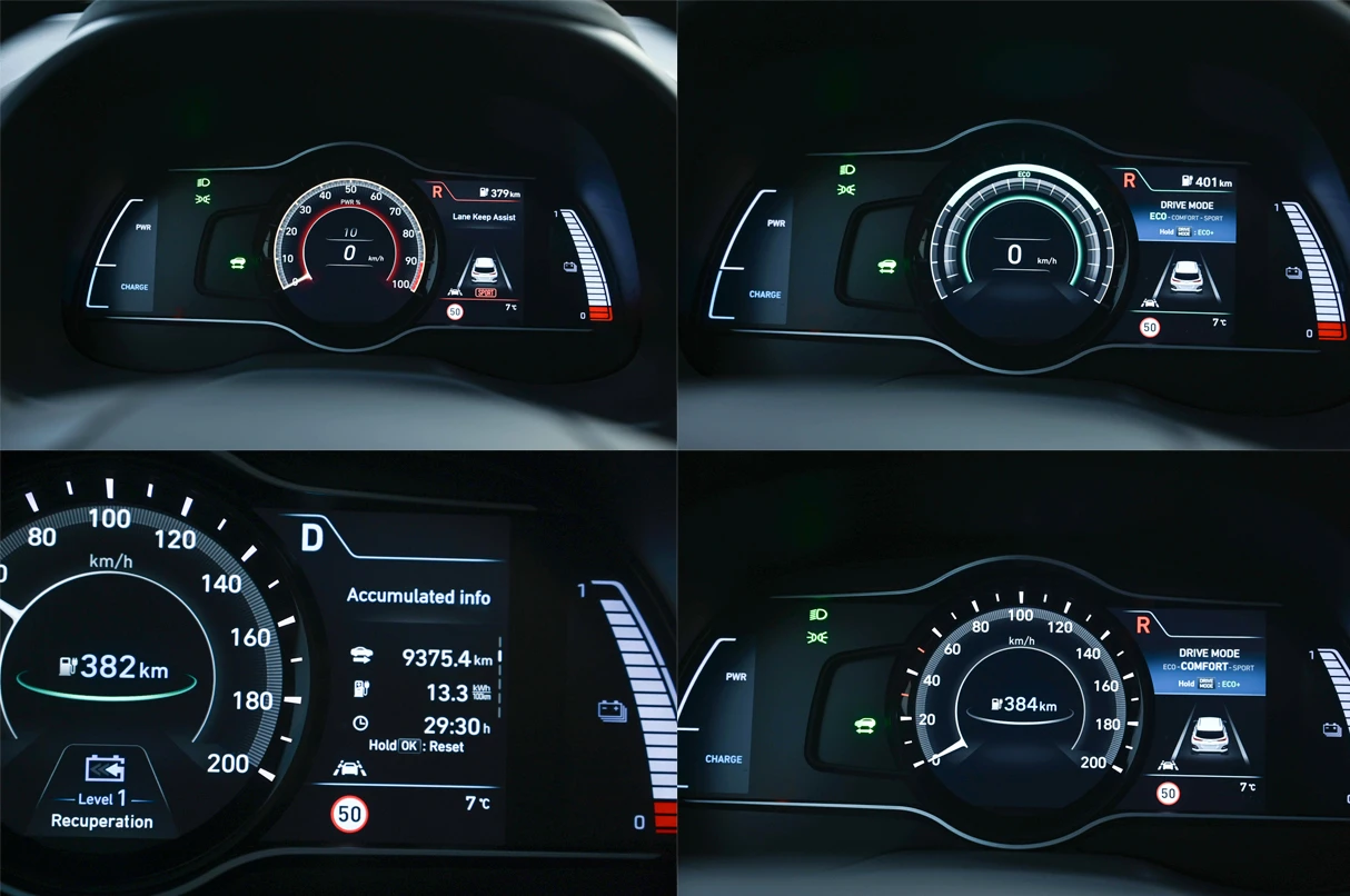 Hyundai Kona 64kw* Premium* Камера* 100%SOH* ТЕРМОПОМПА, снимка 15 - Автомобили и джипове - 54766768