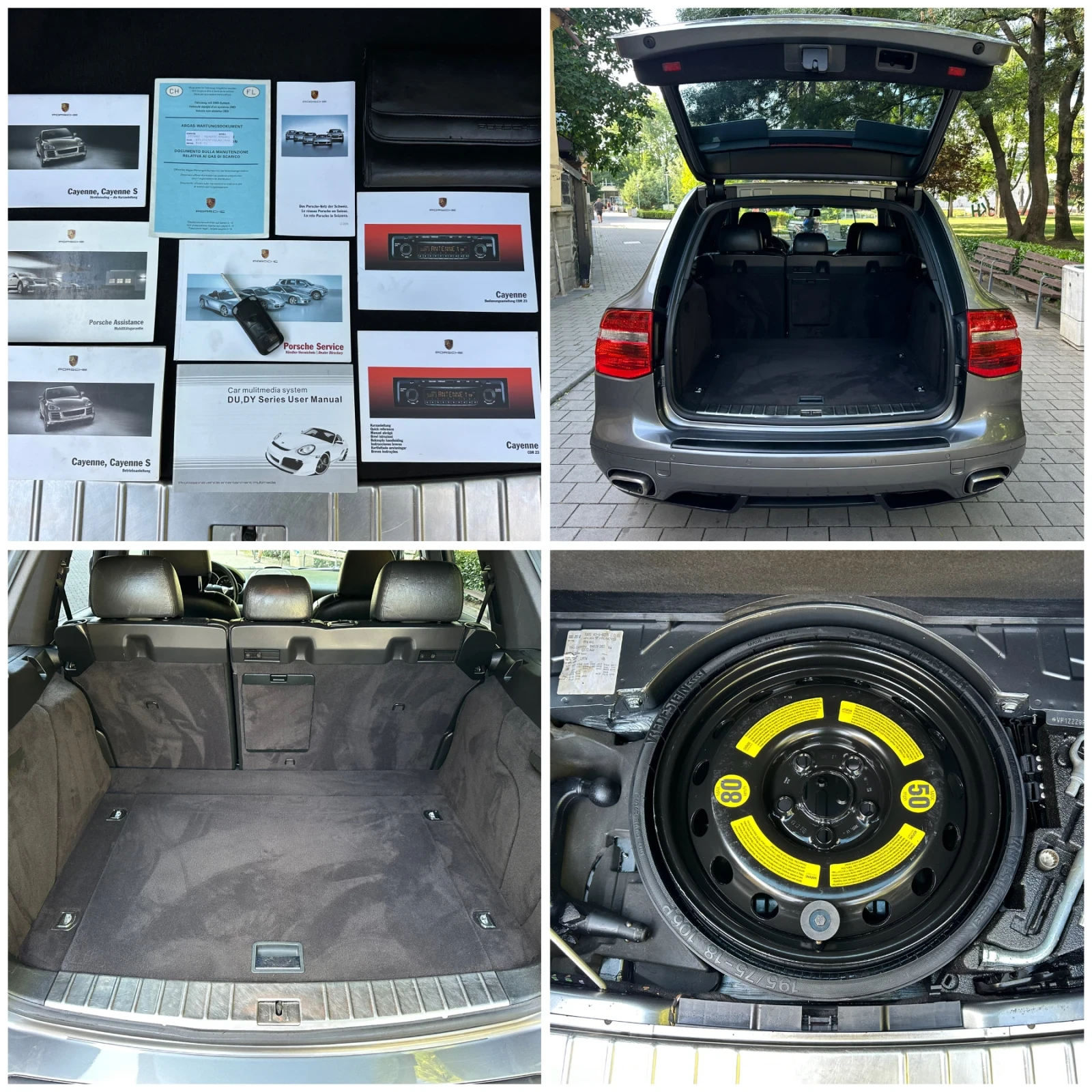 Porsche Cayenne * * 4.8.V8.385к.с * ПРУЖИНИ* ШВЕЙЦАРИЯ* КАТО НОВ *, снимка 16 - Автомобили и джипове - 55354539