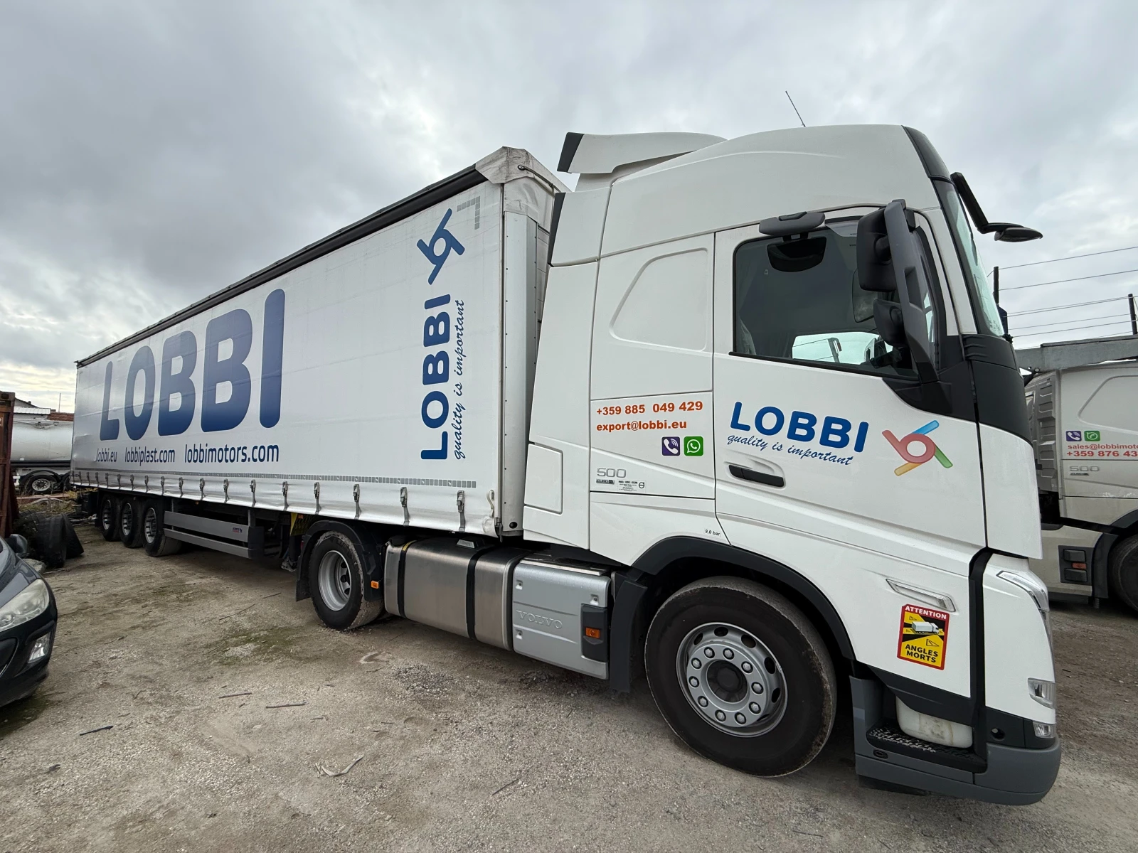 Volvo Fh FH500 I SHIFT VEB+ I SAVE SCHMITZ РЕМЪРКЕ, снимка 1