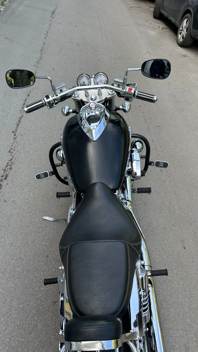 Kawasaki Vulcan VN 1600 перфектен mean streak, снимка 9 - Мотоциклети и мототехника - 47619673