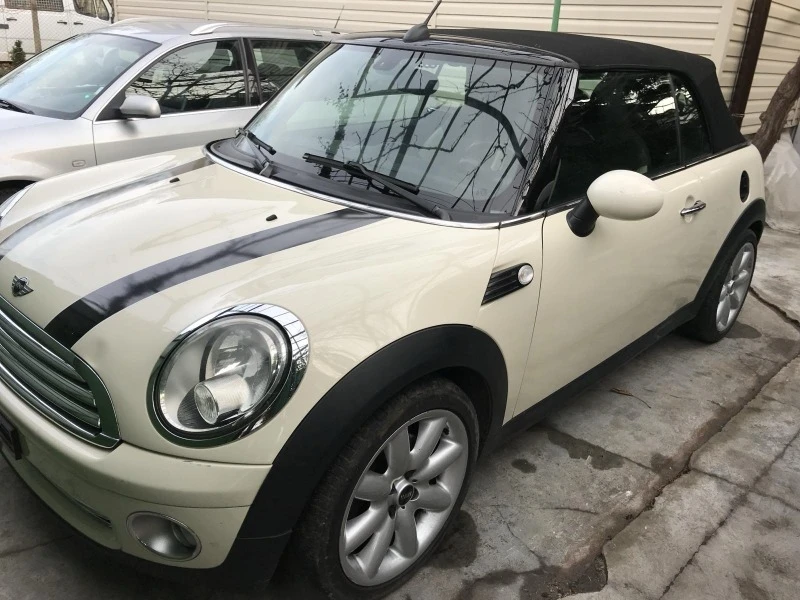 Mini Cooper cabrio, снимка 1 - Автомобили и джипове - 46180826