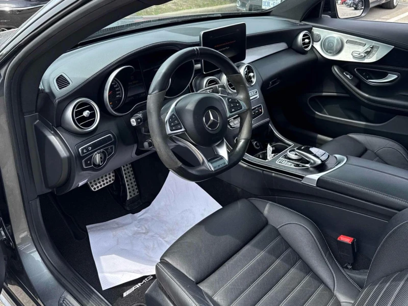 Mercedes-Benz C 43 AMG Coupe* 4MATIC* Burmester* Подгрев* Пано* Камера* , снимка 5 - Автомобили и джипове - 52317926