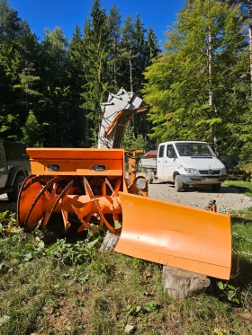 Mercedes-Benz UNIMOG Роторен снегорин , снимка 1