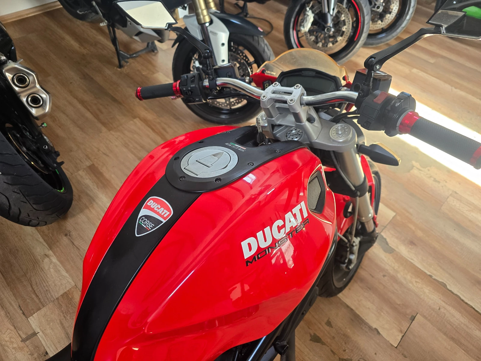 Ducati Monster 696, снимка 5 - Мотоциклети и мототехника - 55565998