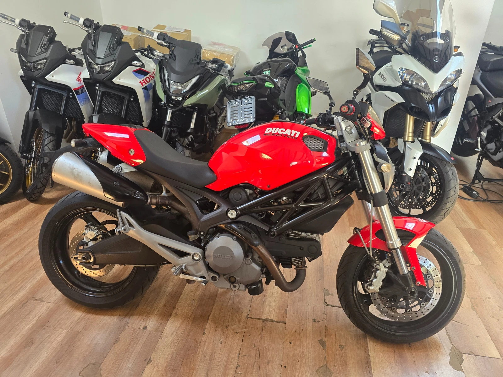 Ducati Monster 696, снимка 9 - Мотоциклети и мототехника - 55565998