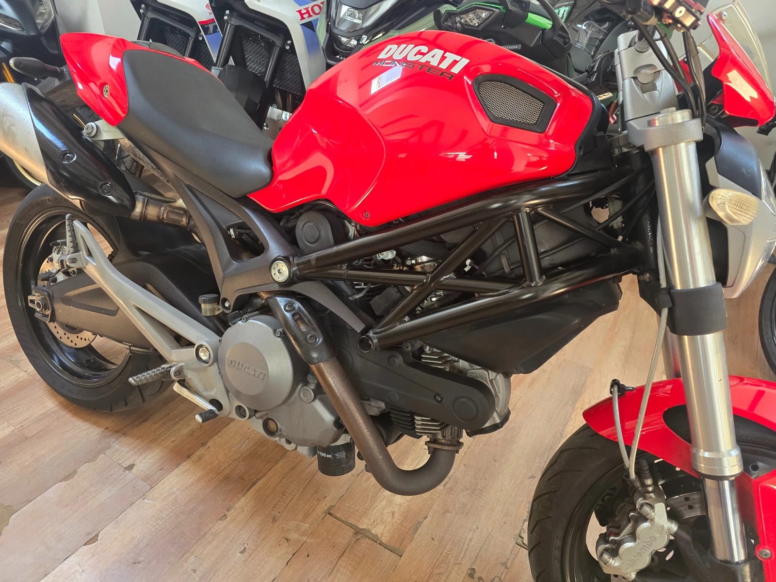 Ducati Monster 696, снимка 8 - Мотоциклети и мототехника - 55565998