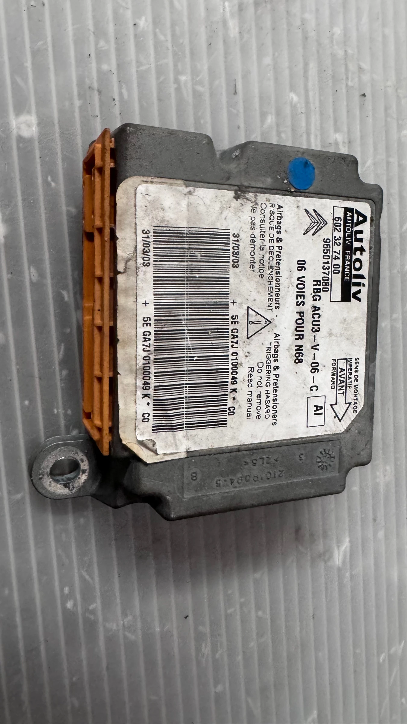 Airbag  /  /  a Citroen Picasso -  9650137080 /  602327400 | Mobile.bg   2