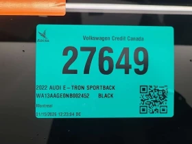 Audi E-Tron SPORTBACK TECHNIK * 360* PANO* HEADUP* CARFAX * , снимка 14 - Автомобили и джипове - 53647846
