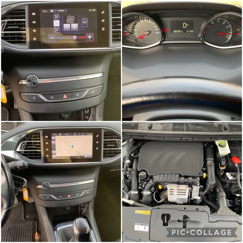 Peugeot 308 1.2i, снимка 15 - Автомобили и джипове - 47803038