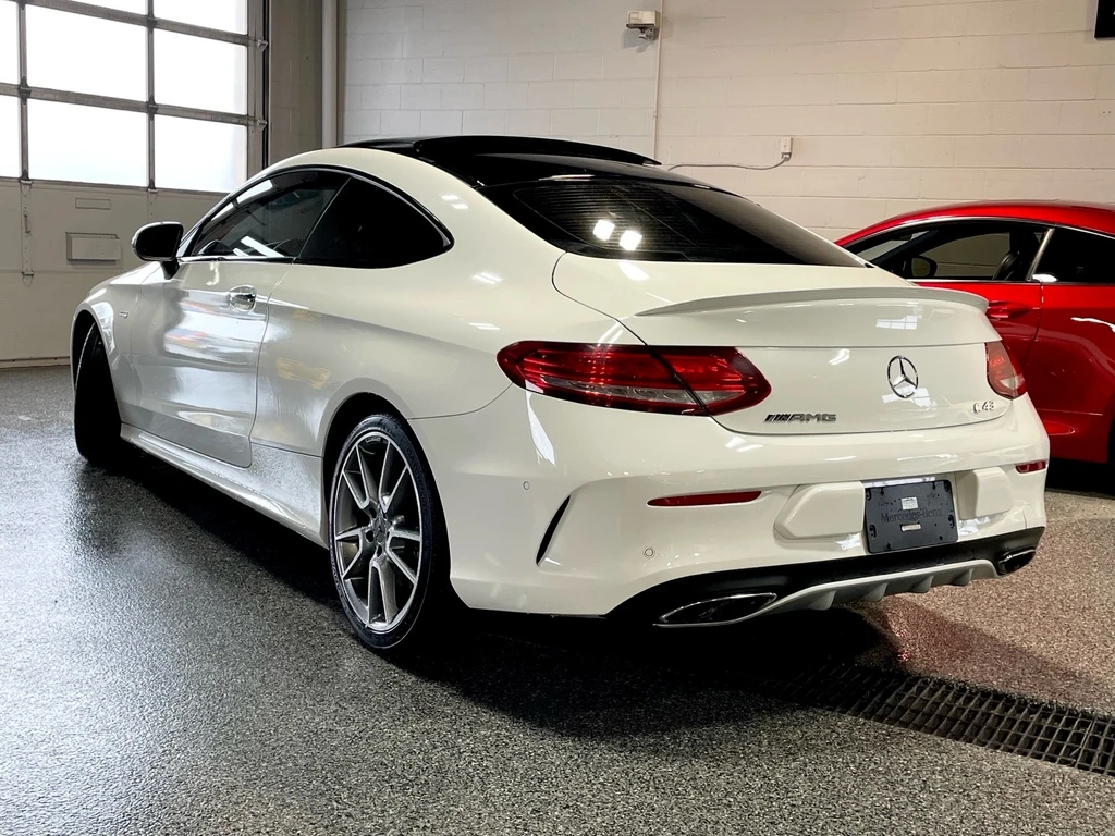 Mercedes-Benz C 43 AMG 4MATIC/AMG PKG/NAVI/Line Ass/LEATHER/PANO , снимка 2 - Автомобили и джипове - 53929056