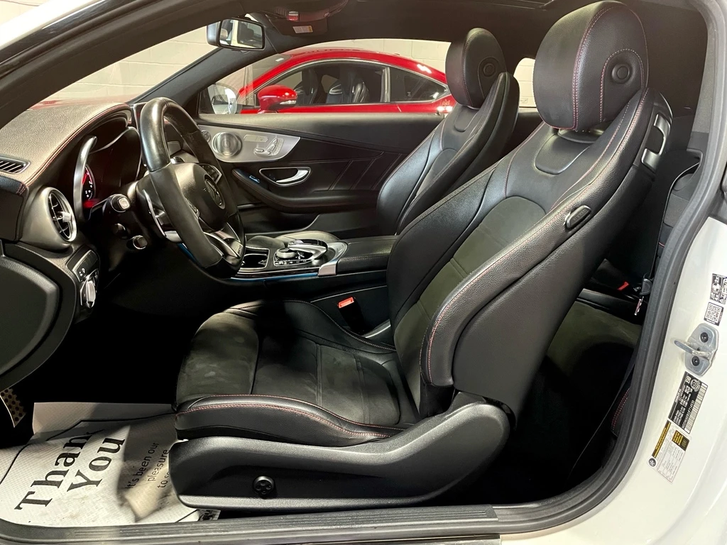 Mercedes-Benz C 43 AMG 4MATIC/AMG PKG/NAVI/Line Ass/LEATHER/PANO , снимка 7 - Автомобили и джипове - 53929056