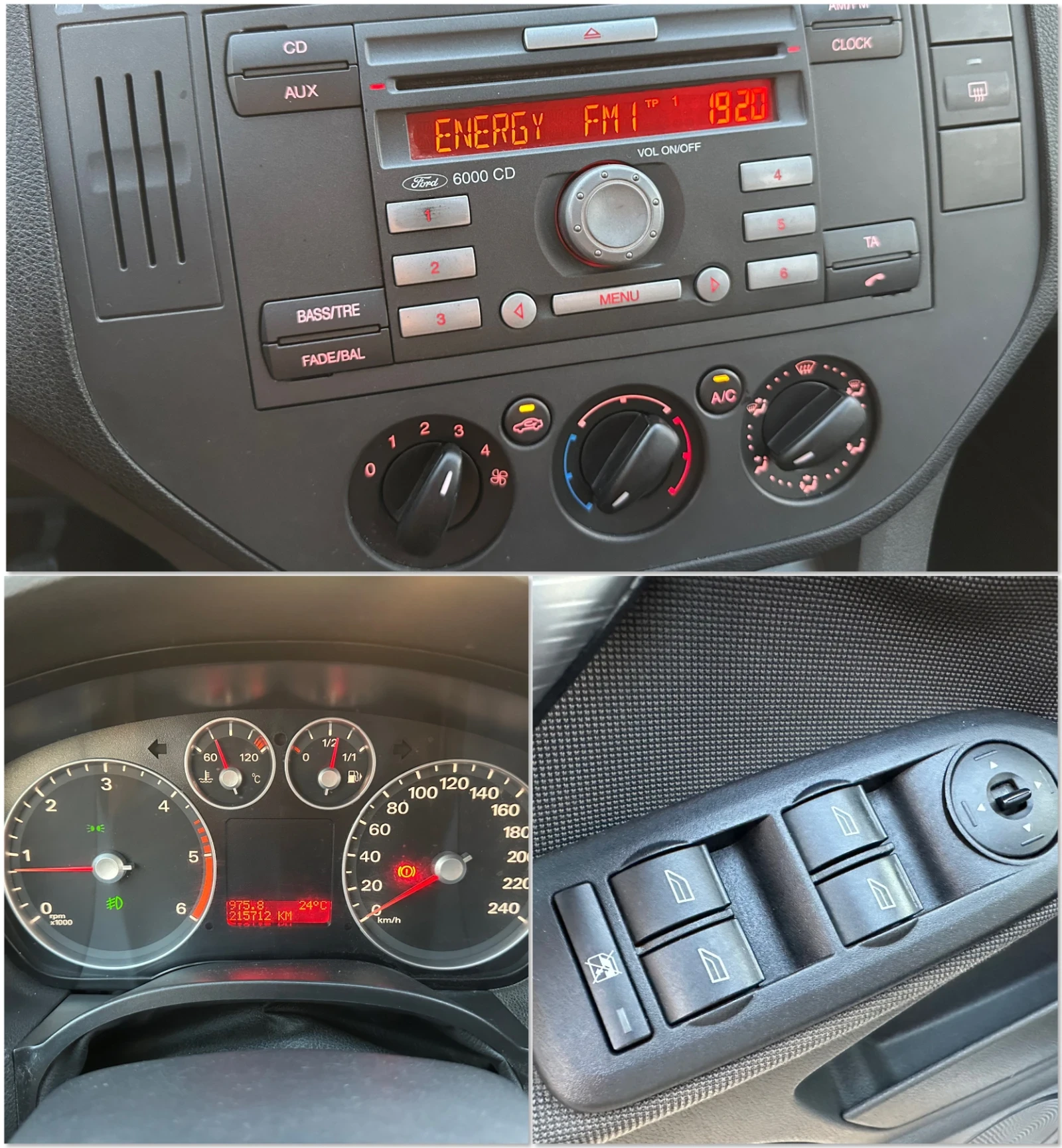 Ford C-max Вс.платено! 1.6d Перфектен! Без корозия!!!, снимка 16 - Автомобили и джипове - 55592429