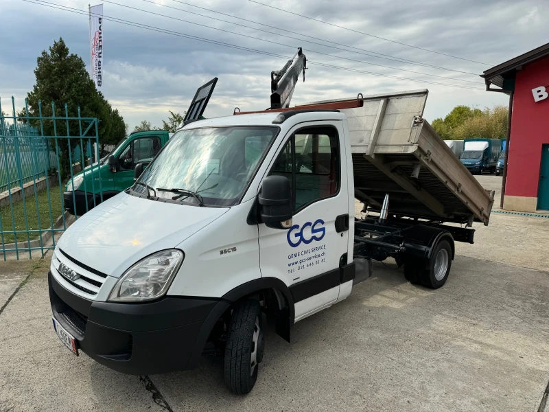 Iveco Daily 3.0HPI* 35c15* Самосвал+ Кран , снимка 3 - Камиони - 46566633