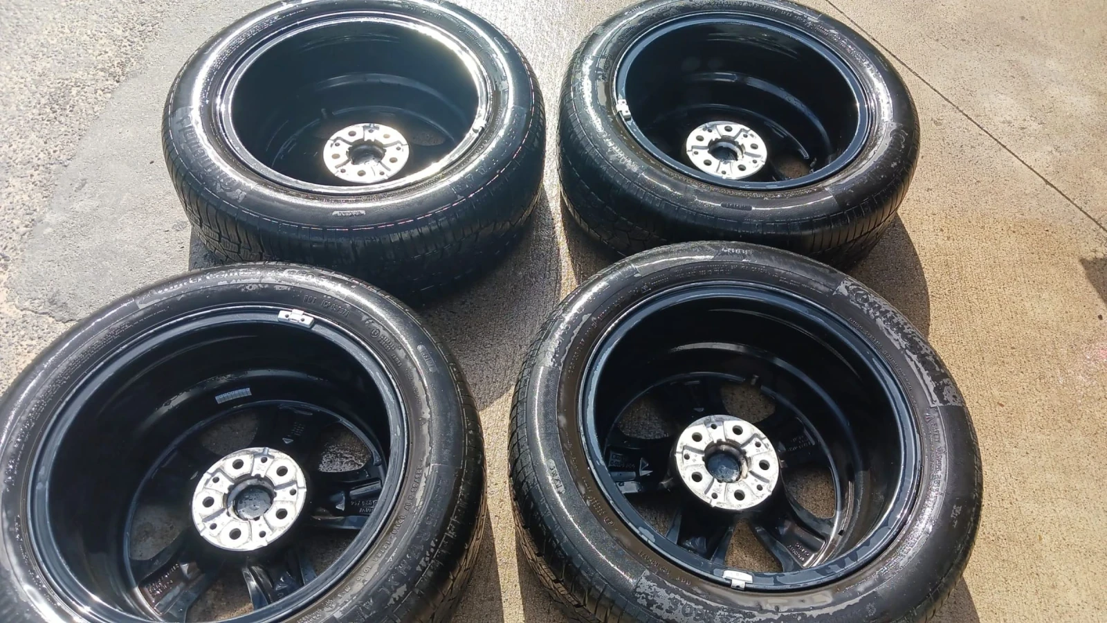 Гуми с джанти Continental 225/55R17, снимка 4 - Гуми и джанти - 54984800