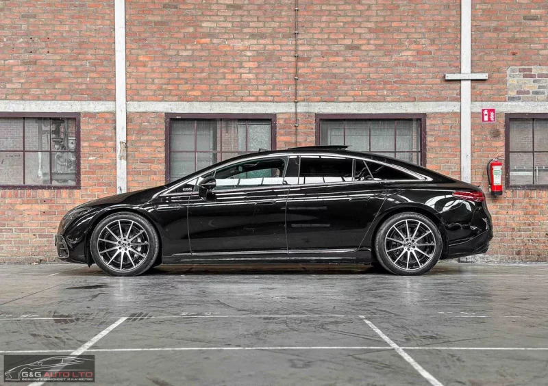Mercedes-Benz EQS 450+ /AMG-LINE/333HP/PANO/CAM/MEMO/BURM/336gpr, снимка 3 - Автомобили и джипове - 51749155
