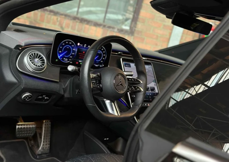 Mercedes-Benz EQS 450+ /AMG-LINE/333HP/PANO/CAM/MEMO/BURM/336gpr, снимка 9 - Автомобили и джипове - 51749155