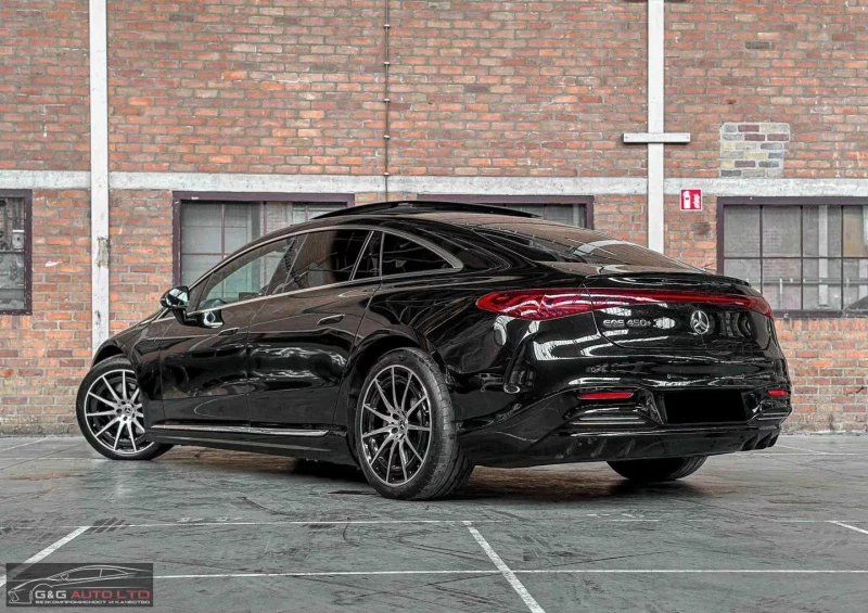 Mercedes-Benz EQS 450+ /AMG-LINE/333HP/PANO/CAM/MEMO/BURM/336gpr, снимка 4 - Автомобили и джипове - 51749155