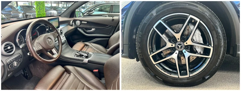 Mercedes-Benz GLC 250 COUPE/AMG LINE/BURMESTER/360КАМЕРА/HEAD UP/ПОДГРЕВ, снимка 16 - Автомобили и джипове - 52065782