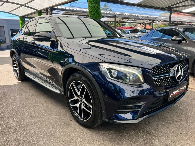 Mercedes-Benz GLC 250 COUPE/AMG LINE/BURMESTER/360КАМЕРА/HEAD UP/ПОДГРЕВ, снимка 3 - Автомобили и джипове - 52065782