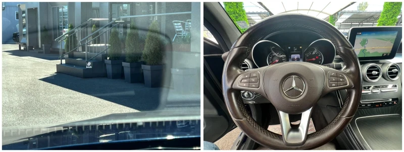 Mercedes-Benz GLC 250 COUPE/AMG LINE/BURMESTER/360КАМЕРА/HEAD UP/ПОДГРЕВ, снимка 9 - Автомобили и джипове - 52065782
