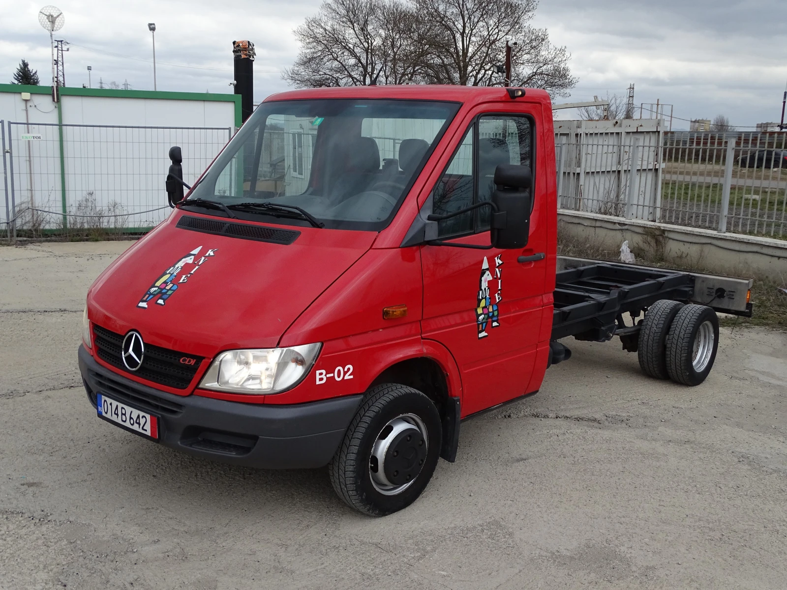 Mercedes-Benz Sprinter 413 ШАСИ, снимка 3 - Бусове и автобуси - 53899907