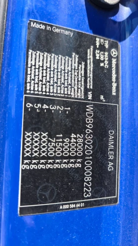 Mercedes-Benz Actros 25 42 EURO 6 6X2 | Mobile.bg � ����� ������ 11