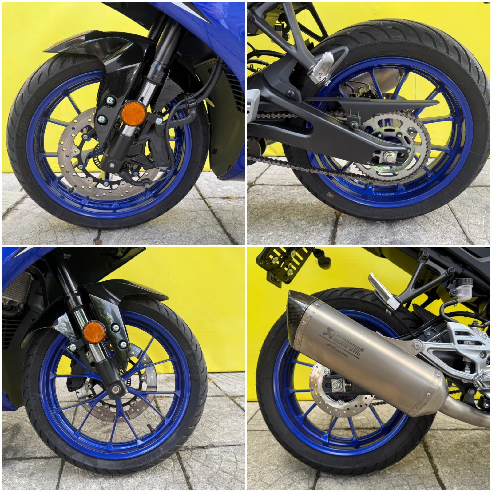 Yamaha Yzf R125, снимка 15 - Мотоциклети и мототехника - 55220027