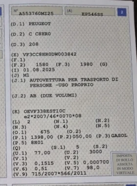 Peugeot 208 1.4HDI-150000км-Реален Пробег-NEW-TOP - 8999 лв. - 60154459 17